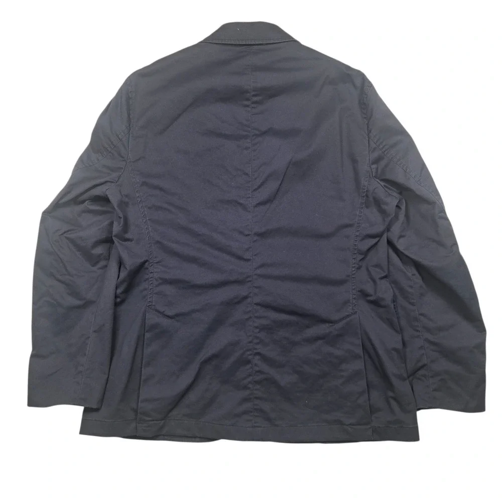 Polo Ralph Lauren Sport Coat Mens XXL Navy Blue Cotton Stretch Blazer Jacket